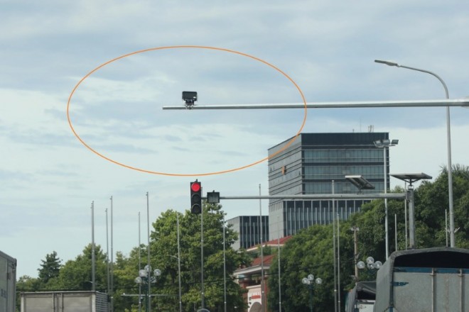 Hình camera phạt nguội và cách nhận biết camera phạt nguội chi tiết